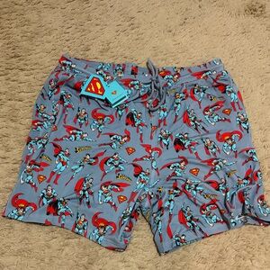 Posh Peanut Men’s Superman Shorts NWT - XL